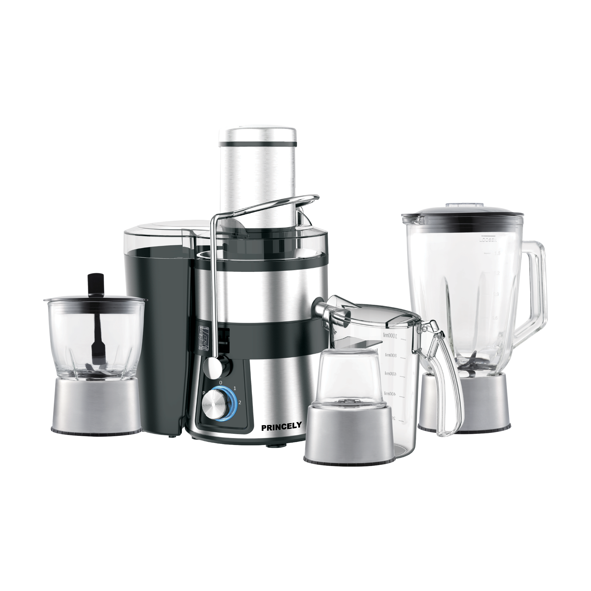 4-in-1-Juicer-BlenderJE1001 آبمیوه گیری پرنسلی 4 کاره مدل 1001 - تصویر 1